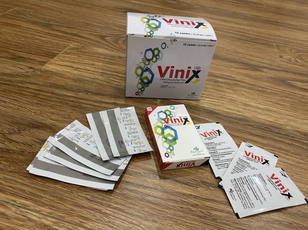 Tem Vinix Hàn Quốc cường dương tăng ham muốn kéo dài thời gian quan hệ